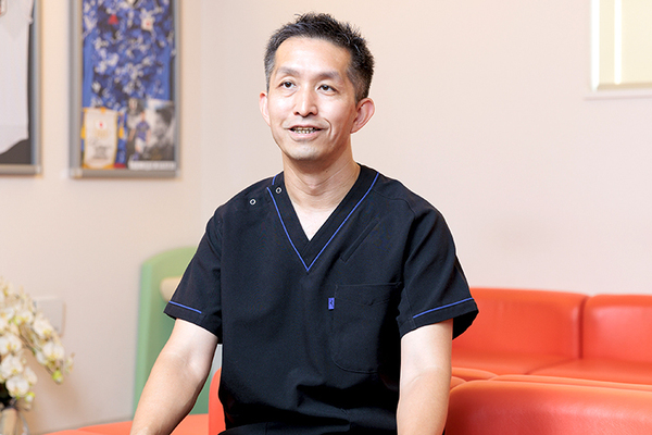 山田大樹院長、黒田章也さん えこだ駅前 山田整形外科2