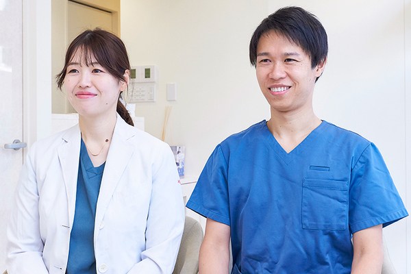 古賀瞭院長、古賀かう子副院長 江戸川橋駅前こが歯科2