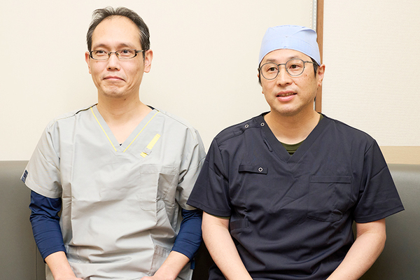 田端和高院長、尾上富太郎副院長 ブランカ歯科医院2