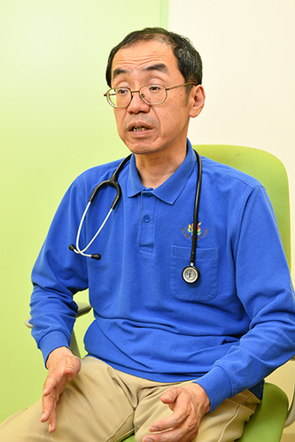 会沢治朗院長 あいざわキッズクリニック2