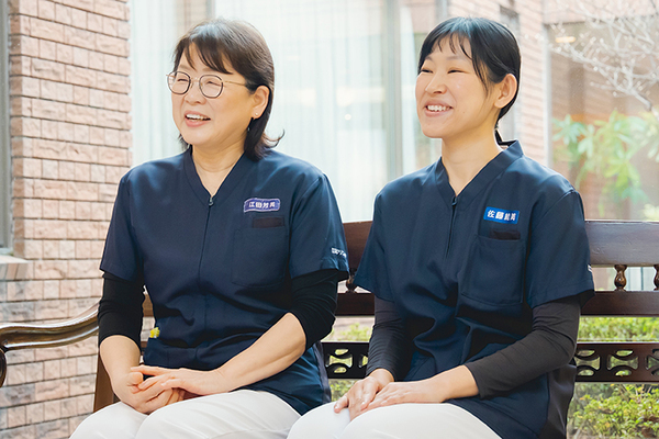 江田芳美院長、佐藤絵美先生 江田クリニック産婦人科2