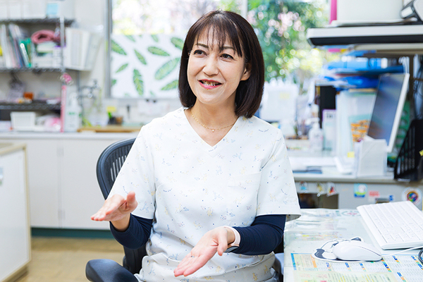 日名子尚子院長 小松医院2