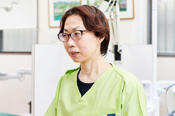 渡邊奈美子院長 岩屋歯科医院2