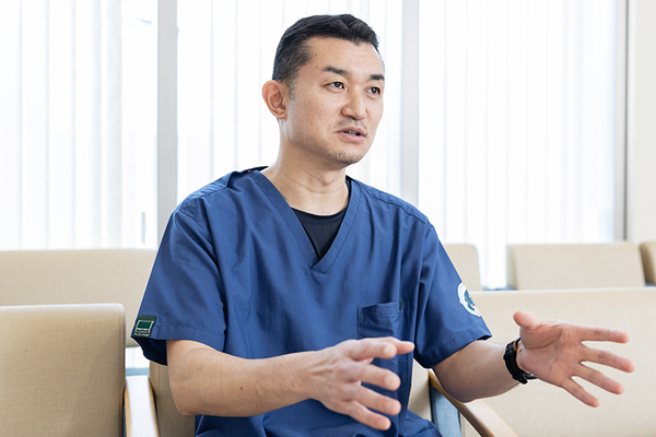 山本孝敏院長 にしぎふ整形外科リハビリクリニック2