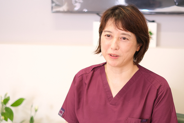 篠原美絵院長 さつき町診療所2