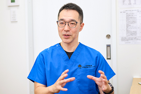 佐治攻院長 江田駅前内科外科クリニック2