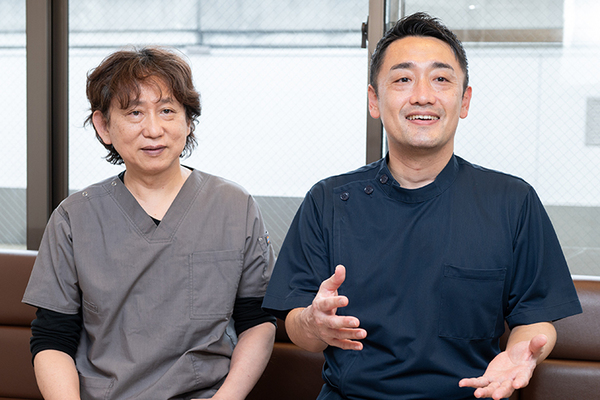 下田圭介院長、久松賢副院長 下田歯科医院2
