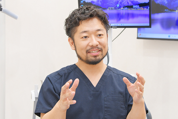 田中啓慎院長  戸ヶ崎さつき歯科2