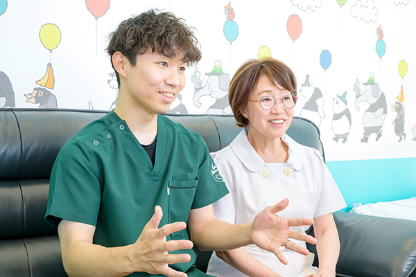 岩屋美奈子院長、岩屋悠生先生 いわや小児科クリニック2