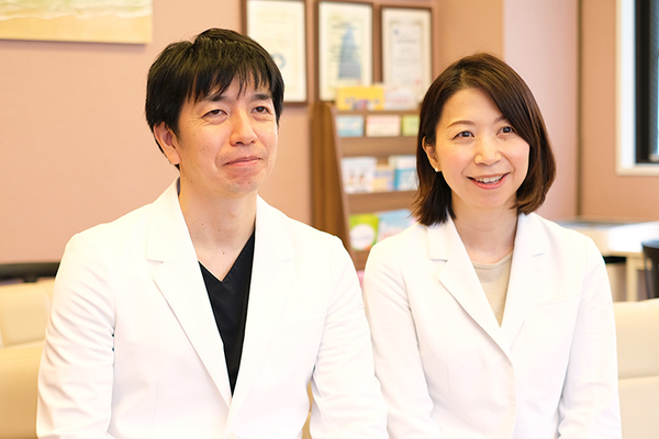 剣木崇文院長、剣木聖子副院長 飯田橋医院2