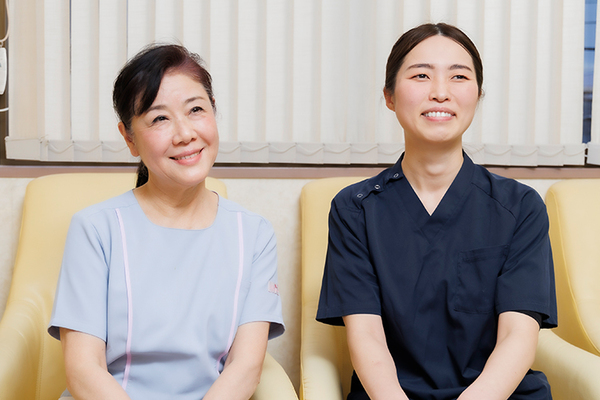 国島真希子院長、木村絹子先生 国島歯科3