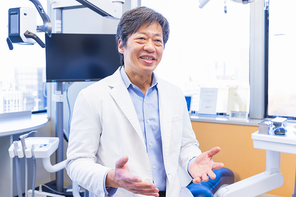 平島智秀理事長、水谷鮎子院長 新宿パークタワー歯科3