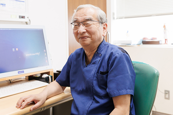 登坂英明院長、登坂憲吾先生 登坂医院3