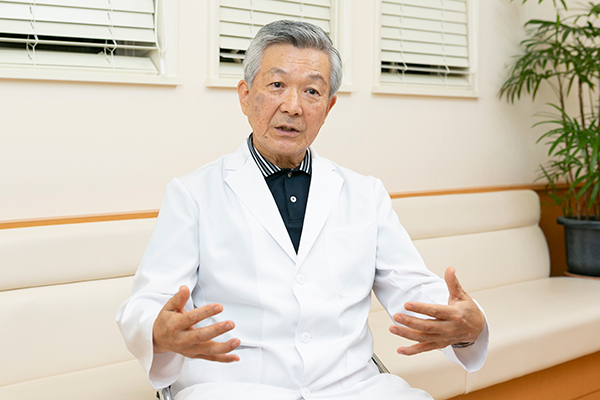 清水恵一郎理事長 阿部医院4