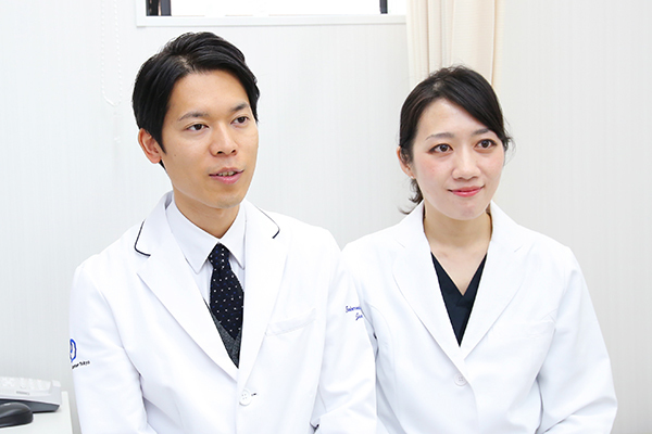 小川惇郎院長、松下玲子副院長 白金台おがわクリニック4