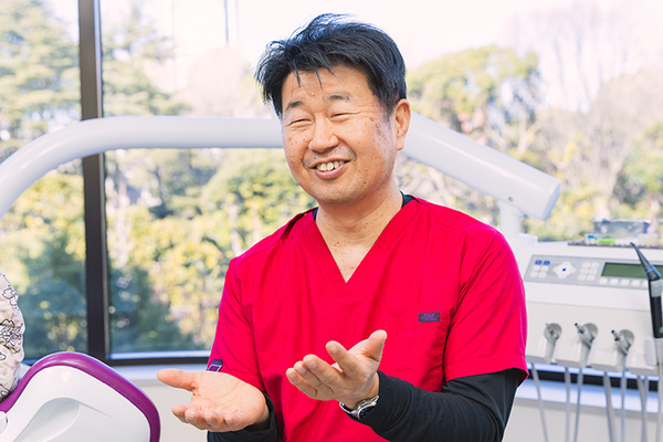 名村大輔院長 ナムラ御殿山ガーデン歯科4