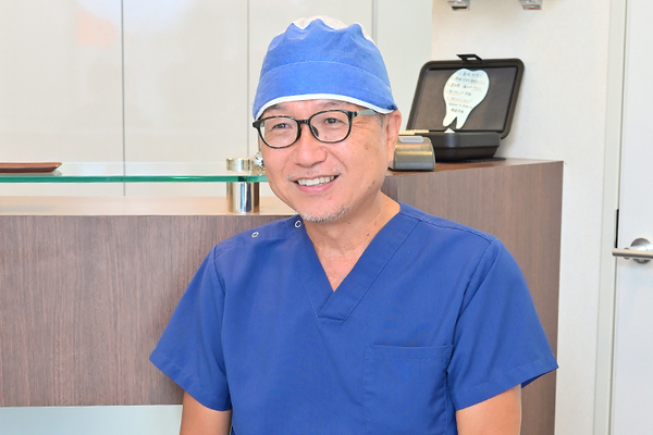 石田康郎院長 南ときわ台歯科4