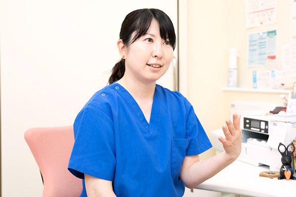 嶋岡弥生院長 永田皮膚科医院4