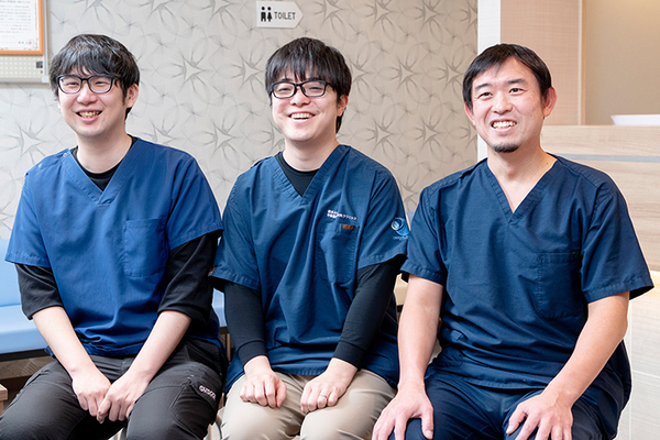 赤川玄樹院長、永野喜信先生、田村祐規先生 横浜みなと呼吸器内科・内科クリニック4