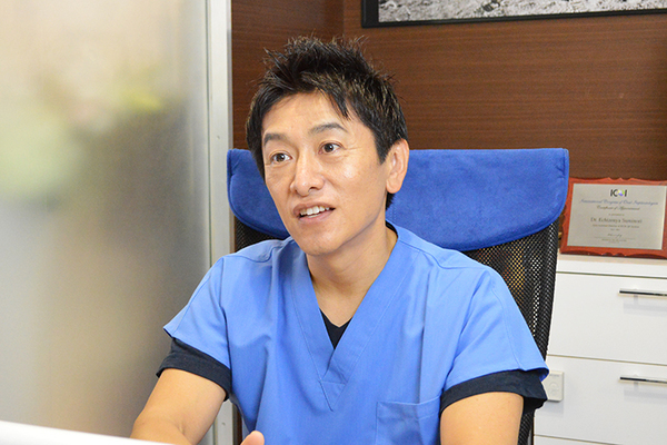 越前谷澄典理事長 スマイルオフィスデンタルクリニック西野4