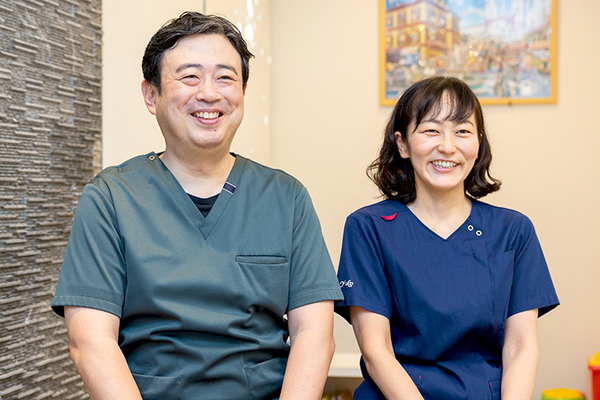 矢部陽典院長、矢部裕子副院長 Y&Y歯科クリニック4