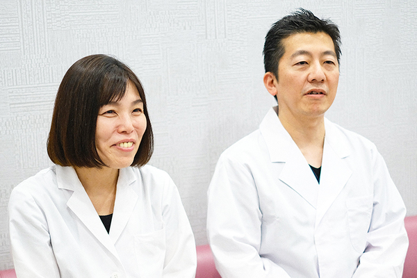 田坂佳名子院長、田坂定輝先生 田坂皮フ科クリニック4
