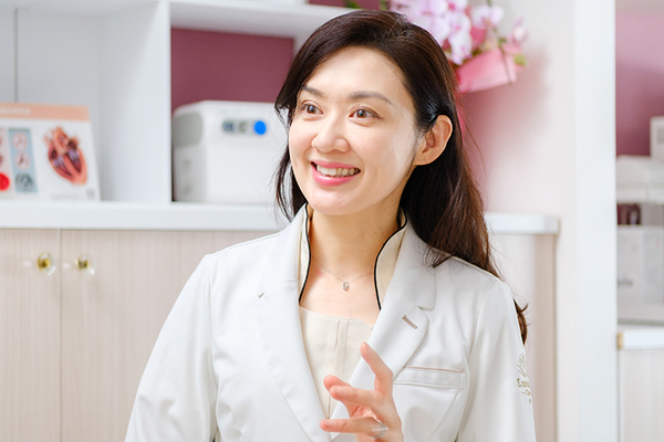 早田輝子院長 自由が丘ルミナスクリニック4