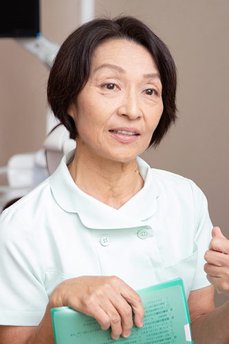 佐藤和典院長、佐藤ちづるさん 佐藤歯科医院5