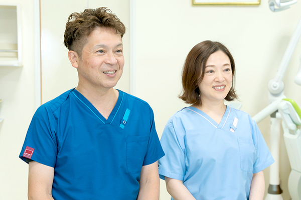 荒井孝仁院長、荒井延子副院長 荒井歯科医院6