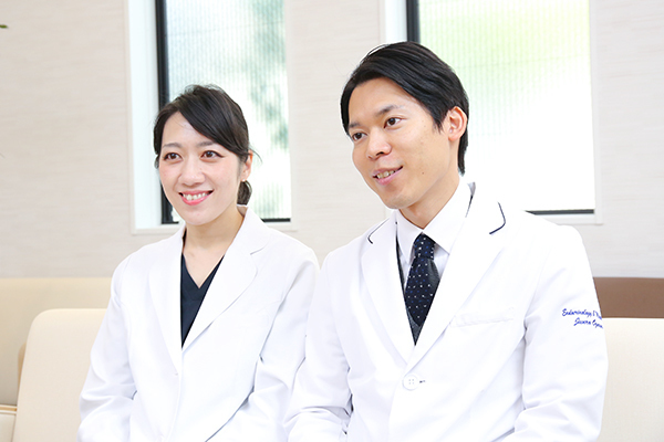 小川惇郎院長、松下玲子副院長 白金台おがわクリニック6