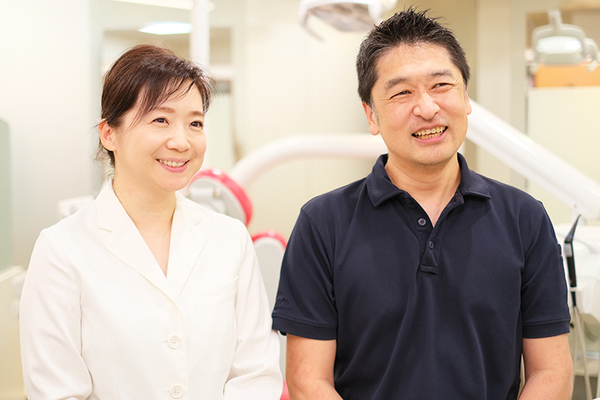 西野次朗理事長、岡崎雅子院長 すすき野デンタルクリニック6