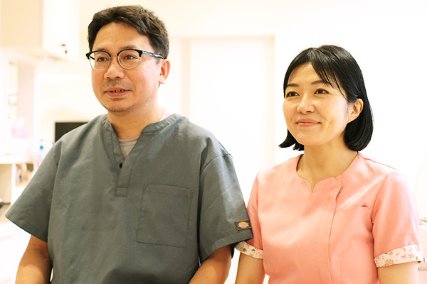 西田敬司院長、西田聖子副院長 さん歯科こども・おとな歯科6