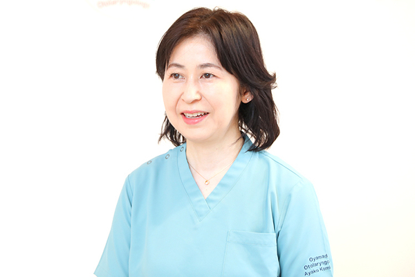 小見山彩子院長 尾山台耳鼻咽喉科6