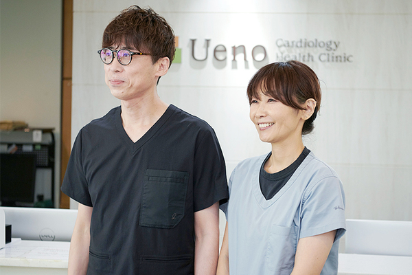 上野博史理事長、上野千尋副院長 うえの内科・循環器内科クリニック6