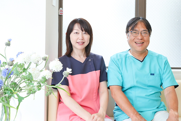 菊池俊院長、菊池裕子副院長 菊池歯科医院6
