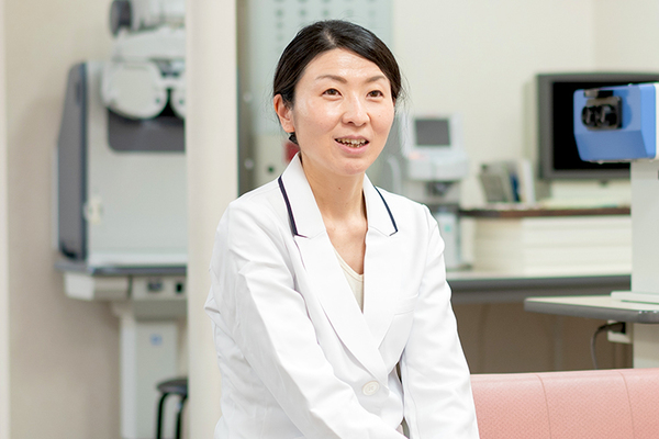 鎌田絵里子院長 上野毛眼科6