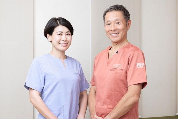 川越元久院長、村上香織副院長 川越歯科医院6