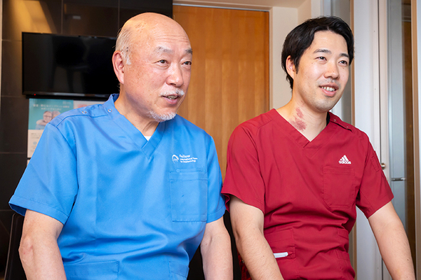 中川昌樹院長、中川達也副院長 まさき歯科6
