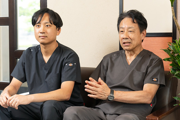 鎌田邦嗣院長、鎌田大飛副院長 かまだ歯科6