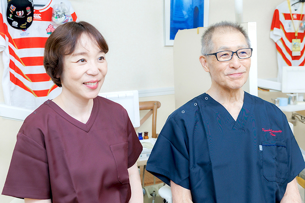 阿比留鉄院長、阿比留葉子副院長 あびる歯科クリニック6