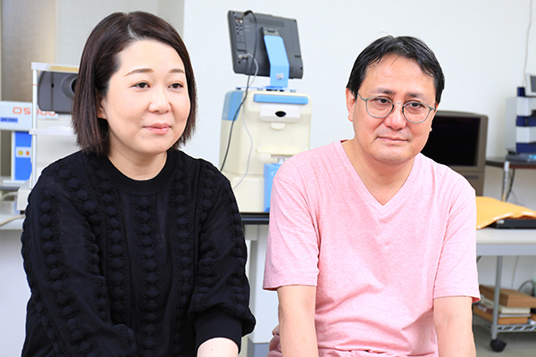 久田佳明院長、久田祥子さん ひさだ眼科6