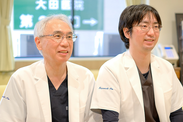 大田桂一院長、大田一路副院長 大田医院6