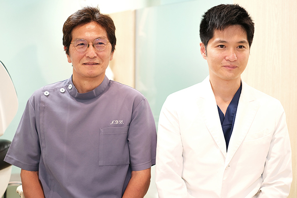 中谷善範院長、中谷嶺副院長 にしまち歯科6