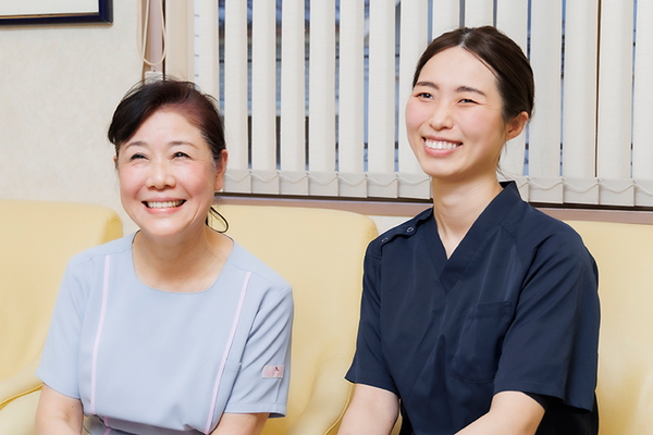 国島真希子院長、木村絹子先生 国島歯科6