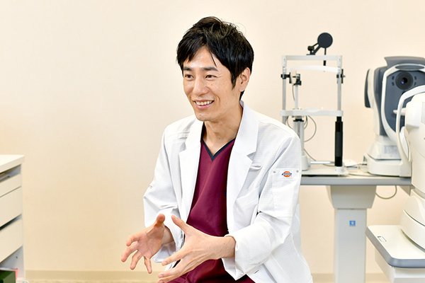 今村拓院長 ももの木眼科6
