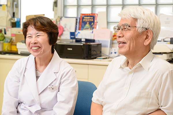 原宏子院長、原斉副院長 井上内科6