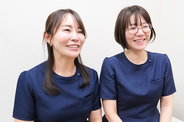 木嶋晶子理事長、眞壁郁院長 SUHADA CLINIC きじま皮フ科逆瀬川本院6