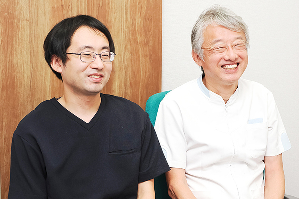 松本秀明院長、松本浩太朗先生 松本内科クリニック6