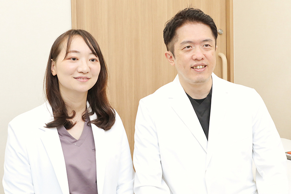 金子建介院長、金子佑香副院長 新宿内視鏡クリニック6