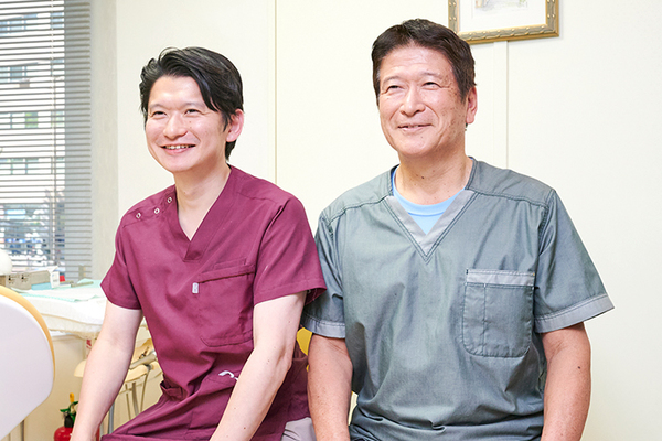 藤関雅嗣理事長、藤関元也院長 藤関歯科医院6